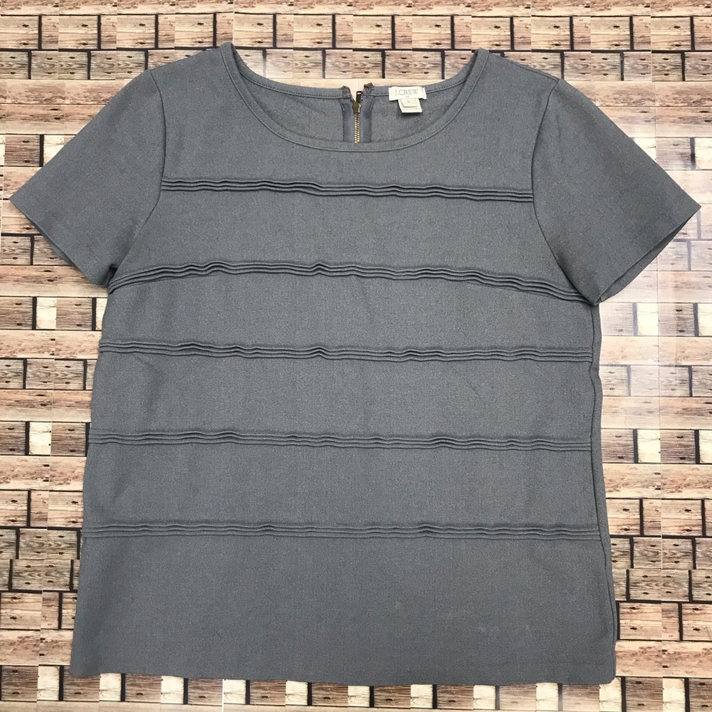 J.Crew Factory Stripe Ponte Top